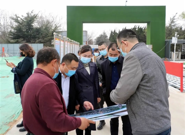 昌邑市领导到潍洲项目调研