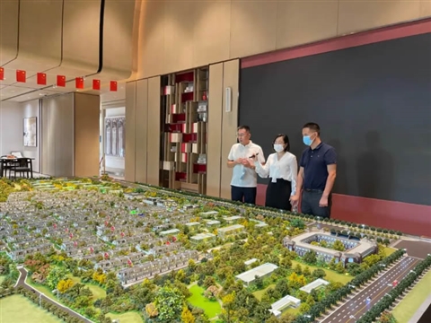 总经理李杰带队到潍洲项目调研