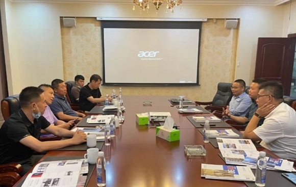 中泰集团相关部门到苏州考察